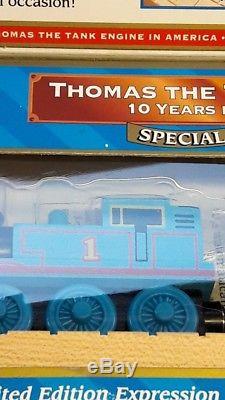 10 YEARS IN AMERICA Special Edition Thomas Tank Engine Wooden Railway Train