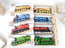 12 Thomas & Friends Wooden Railway 2021 Lot Train Percy Hiro Rosie James READ