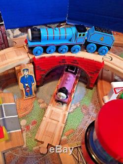 150+ Thomas & Friends Wood Trains Set Engine Shed Wooden Track Accessories Lot