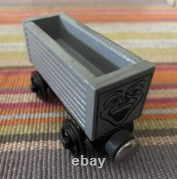1992 Shining Time Wooden Thomas Train Light Gray Painted Face Troublesome Truck