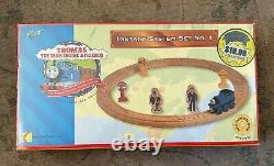 1995 Learning Curve Thomas Train Wooden Sealed Instant System #1! NEW