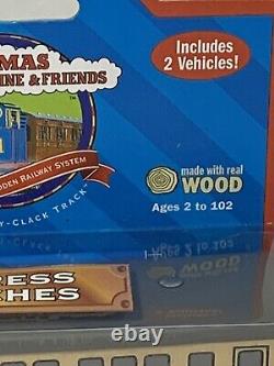 1998 Thomas The Tank Engine & Friends EXPRESS COACHES Wooden RailwayNEW Sealed