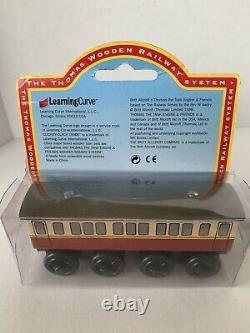 1998 Thomas Train Friends Express Coaches Wooden Railway Brown Label