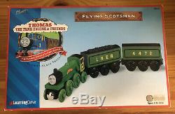 1999 Learning Curve Thomas Train Wooden Retired 1st Edition Flying Scotsman! NEW