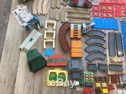 2001+ Vintage Blue Tomy Thomas the Train Lot of 159 Pieces change Switch Track