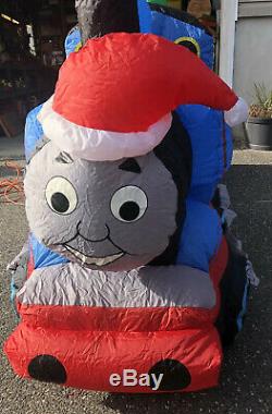 2009 Gemmy 8' 8 Foot THOMAS THE TANK ENGINE Train CHRISTMAS Airblown Inflatable