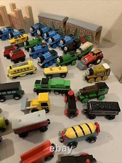 200+ Piece Thomas The Train & Friends LOT Wooden Railway Tracks Trains Magnetic