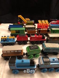 51 Thomas The Tank Engine Train Wooden Lot 46 From 2000 5 From 1999-2003 Sodor