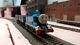 Bachmann DCC installed Thomas the Tank Engine with two cars