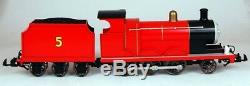 Bachmann G Scale Train (122.5) Thomas & Friends James The Red Engine 91403