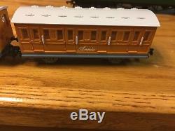 Bachmann Trains James The Red Engine With Moving Eyes, HO Scale and coach cars