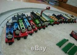 Bandai Thomas and Friends Tank Engine Collection Diesel10 Lady etc Rail Set Used