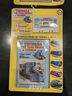 Complete Lot Thomas the Tank Engine & Friends Tell-a-Tale Ladybird Ringo Starr