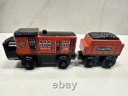 Dustin and Tender HTF Thomas and Friends Wooden Railway