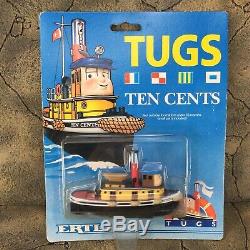 ERTL Tugs Ten Cents Diecast Toy Boat New On Card Thomas The Tank Engine 1989