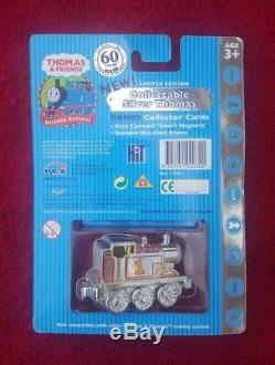 EXTREMELY RARE Limited Edition Collectable Silver Thomas The Tank Engine