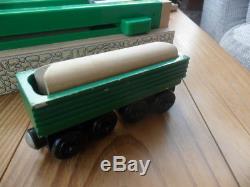 Extremely Rare Retired Thomas The Tank Engine Sawmill with Dumping Depot Wooden