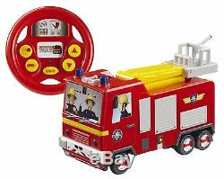 Fireman Sam Jupiter Drive and Steer Remote Control Fire Engine