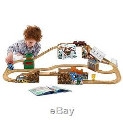Fisher Price Thomas & Friends Dustin Comes In First Wooden Track Set Wood