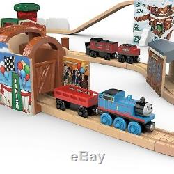 Fisher Price Thomas & Friends Dustin Comes In First Wooden Track Set Wood