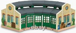 Fisher-Price Thomas & Friends Wooden Railway Tidmouth Sheds with Turntable MISB