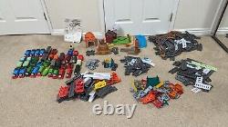 Giant Lot Trackmaster Thomas the Tank Engine Trains, Track, etc. Working, Clean