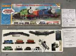 HORNBY THOMAS THE TANK ENGINE THOMAS & PERCY ELECTRIC TRAIN Set Complete in box