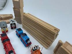 HUGE LOT Thomas the Tank Engine 28 Trains, 50+ Track Pieces Used Good GUC