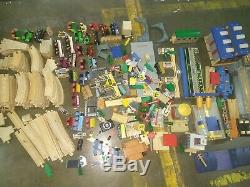 HUGE Lot Of Tracks/Accessories Thomas and Friends Train BRIO Wooden 100+ Pieces