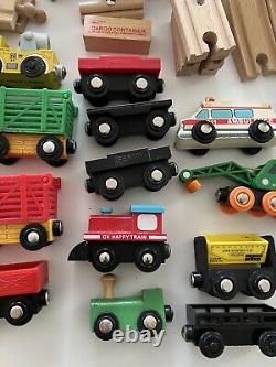 HUGE Lot of Thomas The Train Wood Railway Buildings/Trains /Tracks BRIO Melissa&