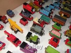 HUGE THOMAS THE TRAIN LOT DIECAST METAL ENGINES BOATS TRUCKS CARS 95 Pieces