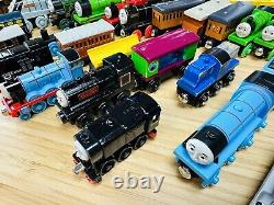 HUGE! Thomas The Tank Engine Wooden Railway Lot LOT OF ENGINES & MORE