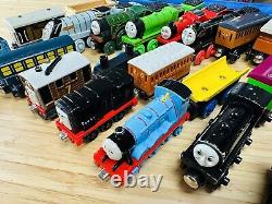 HUGE! Thomas The Tank Engine Wooden Railway Lot LOT OF ENGINES & MORE