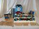 HUGE Wooden Thomas The Train Engine Lot! 40 Cars, 26pcs Track, Case, & More (AR)