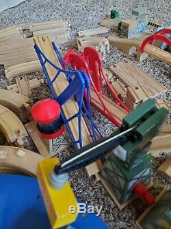 HUGE lot of wooden Thomas the Train toys over 250 pieces
