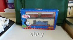 Hornby Thomas the Tank engine + Annie and Claribel DCC Fitted runs on dc too