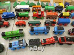 Huge 250 Pieces Brio Thomas The Tank Engine Wooden Train Track Lot