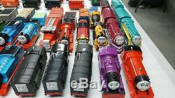Huge 81 pc Lot Thomas Train Engine Trackmaster some Duplicates All Working