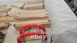 Huge Lot Thomas & Friends Wooden Railway Trains, Tracks, 2 Metal Locomotives