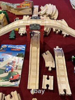Huge Lot of Learning Curve Thomas the Tank & Friends Wooden Railway Expansion