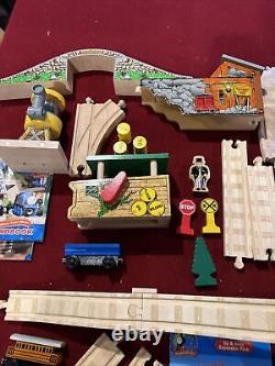 Huge Lot of Learning Curve Thomas the Tank & Friends Wooden Railway Expansion