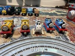 Huge Lot of Thomas the Tank & Friends Wooden Railway Trains, Track & Accessories