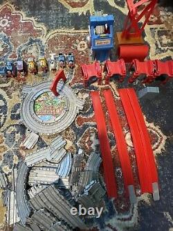 Huge Lot of Thomas the Tank & Friends Wooden Railway Trains, Track & Accessories