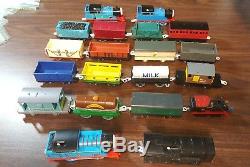 Huge Over 300 Piece Thomas The Tank Engine Lot Railroad Train Set With 47 Trains