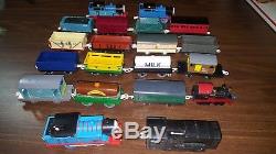 Huge Over 300 Piece Thomas The Tank Engine Lot Railroad Train Set With 47 Trains