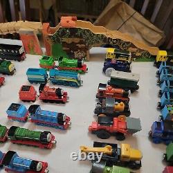 Huge Thomas The Tank Engine Lot Die Cast and Wooden Trains and Vehicles 100+