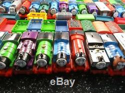 Huge bundle of fisher price trackmaster thomas the tank engine trains all work