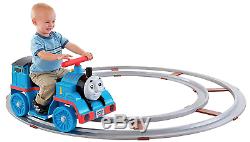 Kids Rideable Thomas Train Ride On Tracks Battery Powered Operated Engine Big