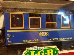 LBG Christmas Train, Engine, Caroling Car, tracks and 2 controllers