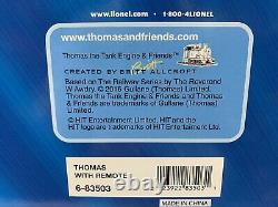 LIONEL LIONCHIEF THOMAS THE TANK ENGINE With REMOTE CONTROL 6-83503 O GAUGE STEAM